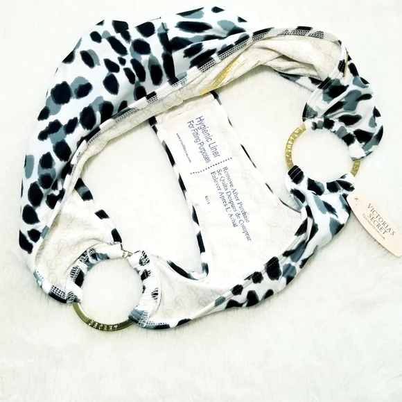 Victoria's Secret Vintage Low Rise Hipster Bandeau Top Two Piece Bikini Set NWT - Picture 6 of 16